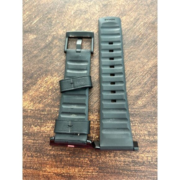 Nomad black leather strap band 42 MM for Apple watch small to medium - Picture 2 of 4